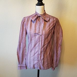 Purple Button-down Shirt